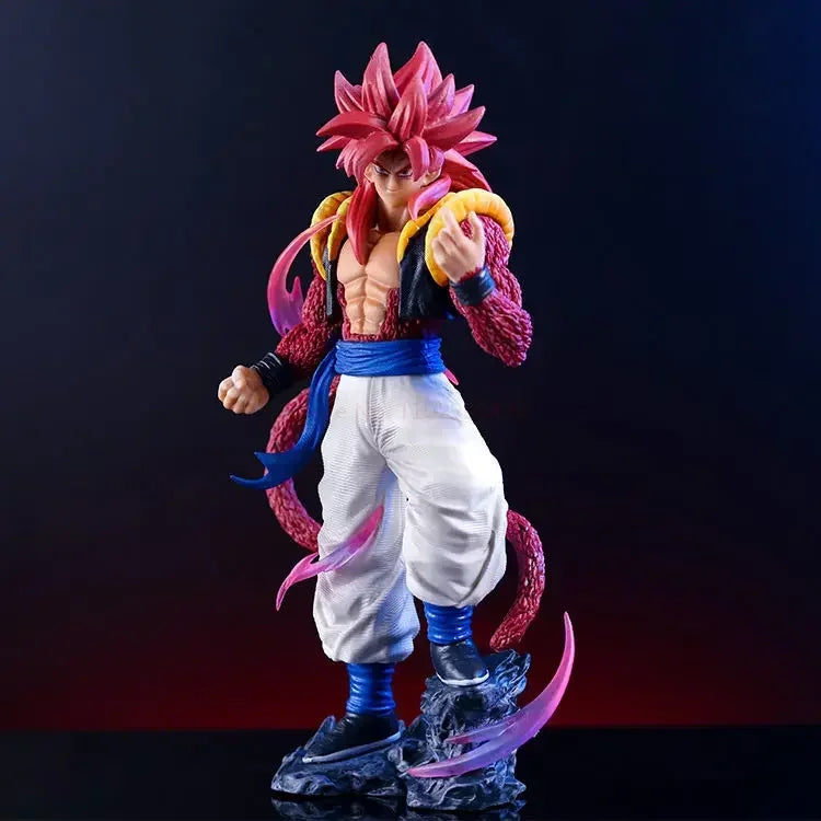 Figura Dragon Ball 25cm | Gogeta Super Saiyan 4, la icónica fusión de Son Goku y Vegeta en Super Saiyan 4. Un modelo coleccionable dinámico y detallado que hará las delicias de los fans de Dragon Ball 