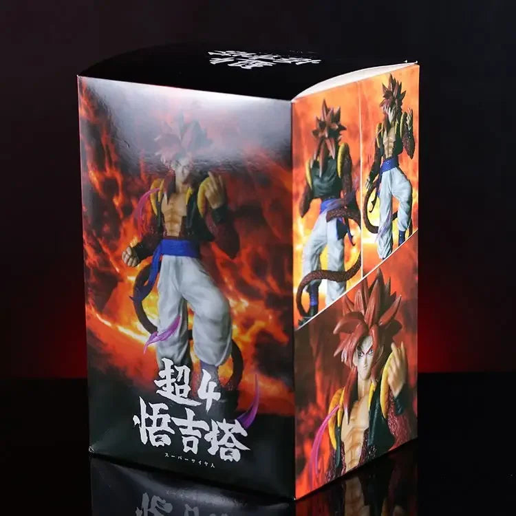 Figura Dragon Ball 25cm | Gogeta Super Saiyan 4, la icónica fusión de Son Goku y Vegeta en Super Saiyan 4. Un modelo coleccionable dinámico y detallado que hará las delicias de los fans de Dragon Ball 