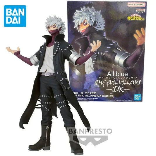 20cm Figurine My Hero Academia BANDAI Original | Découvrez la figurine de Toya Todoroki issue de la collection The Evil Villains DX. En PVC de haute qualité, cette pièce ravira les fans. Parfaite pour les collectionneurs et comme cadeau