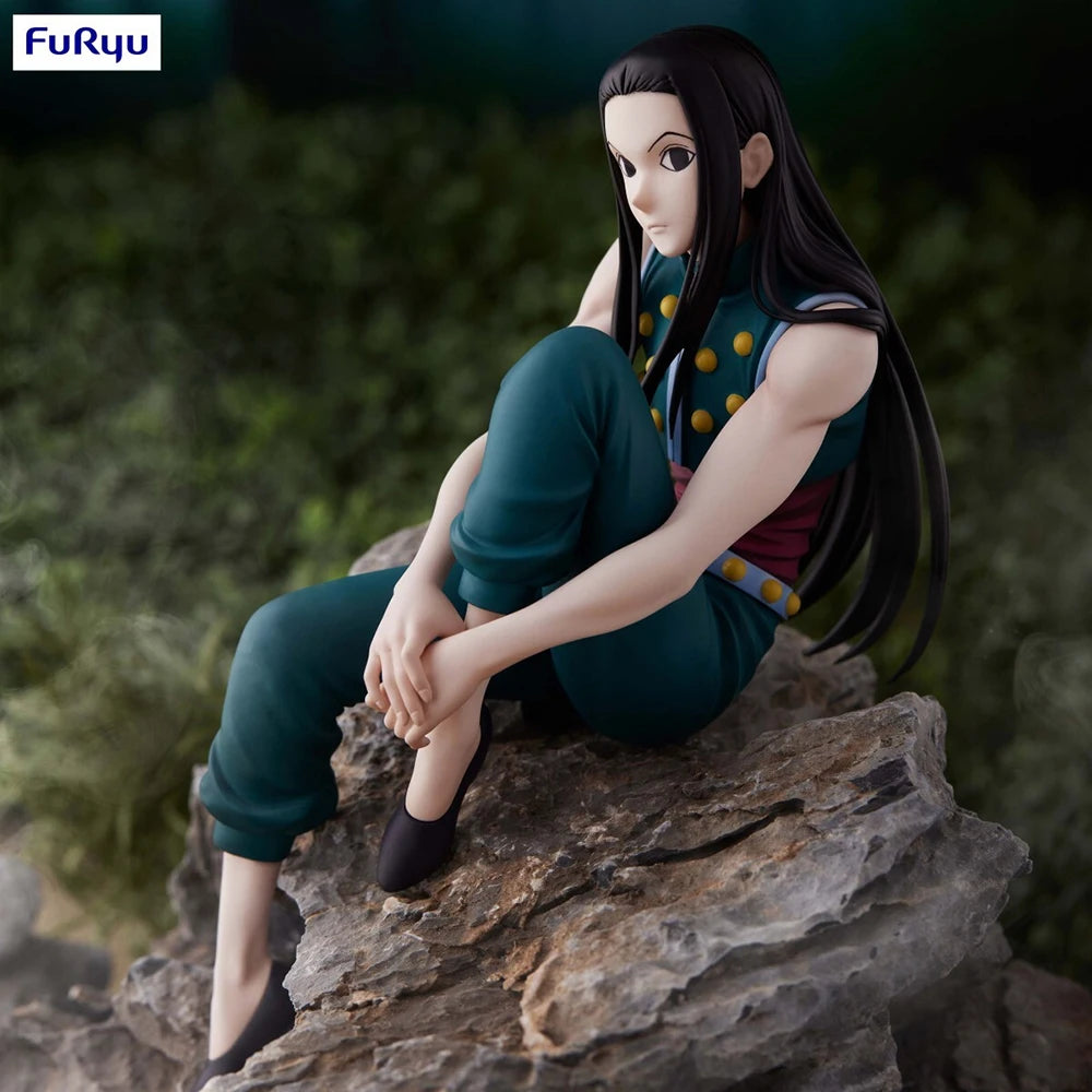 15cm Figurine originale Furyu Hunter x Hunter | Modèle de collection représentant Illumi Zoldyck, cadeau parfait pour les fans et collectionneurs