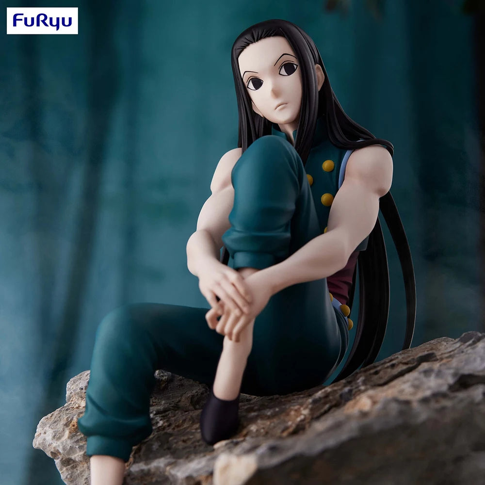 15cm Figurine originale Furyu Hunter x Hunter | Modèle de collection représentant Illumi Zoldyck, cadeau parfait pour les fans et collectionneurs