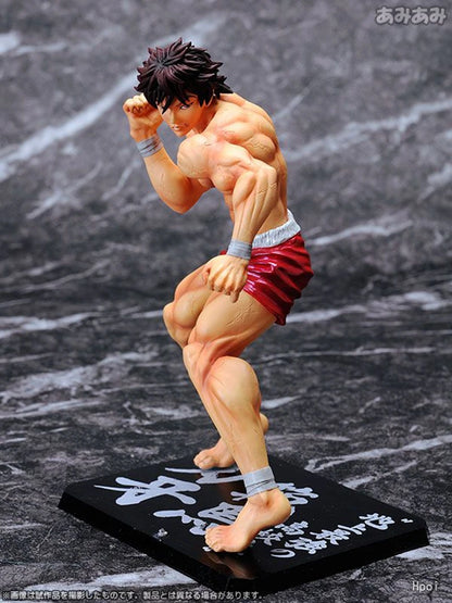 Figura Hanma Baki de 15 cm | Figura de PVC de 15 cm que representa a Baki, de Baki the Grappler. Ideal como regalo de cumpleaños para niños o coleccionistas.