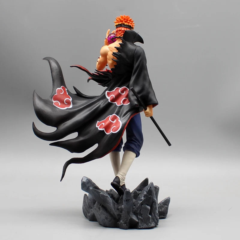 23cm Figurine Naruto | Figurine de collection détaillée du personnage Pain, parfaite pour la décoration de bureau ou comme cadeau d'anniversaire pour les fans de Naruto