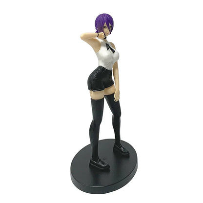 Figura de hombre con motosierra de chica sexy Reze de 19 cm | Modelo detallado en PVC de Reze, ideal para fans y coleccionistas del anime. Perfecto como decoración o regalo.