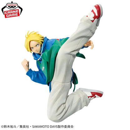 18cm Figurine Originale SAKAMOTO DAYS édition VIBRATION STARS | Figurines de collection en PVC représentant Lu Shaotang, Taro Sakamoto et Shin Asakura. Modèles d'action inspirés de l'anime, parfaits pour les fans et les collectionneurs