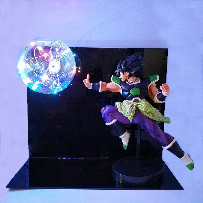 Bola de Dragón | Goku, Gogeta y Broly, con función de iluminación LED. Perfecto para la decoración de la habitación y añade un toque único a tu colección. Una gran elección para los fans de Dragon Ball Z 