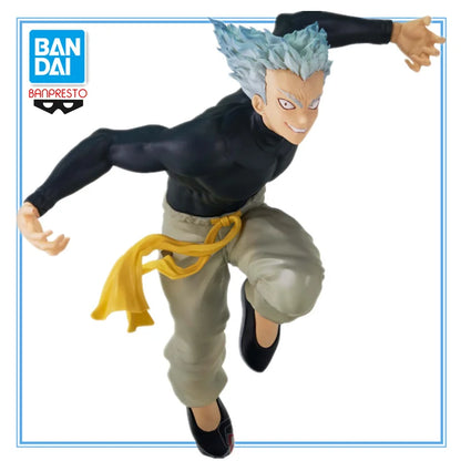 Figura Oficial BANDAI 17cm ONE PUNCH-MAN | Figura de Bandai Banpresto que representa a Garoh en plena acción. Ideal como regalo de Navidad o para coleccionistas. Perfecto para niños, niñas y fanáticos del anime.