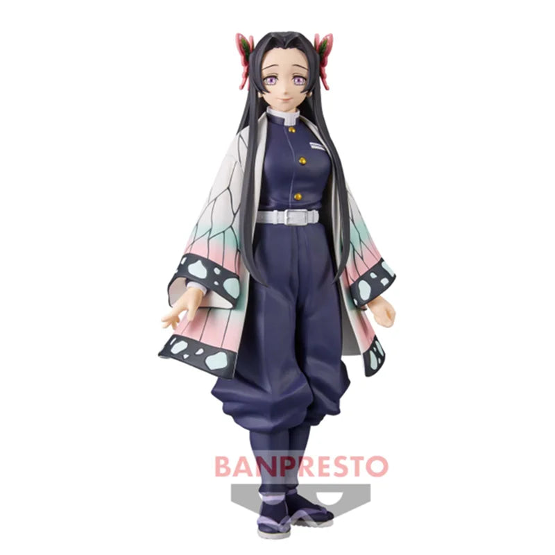 11cm Figurine BANDAI Demon Slayer | Figurine en PVC de Kocho Kanae, pilier de l'insecte dans Kimetsu no Yaiba. Modèle officiel Bandai, parfait pour les collectionneurs et les enfants