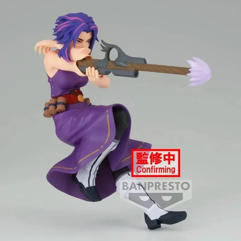 13cm Figurine BANDAI BANPRESTO My Hero Academia | Figurine de Lady Nagant de la série My Hero Academia. Modèle en PVC de haute qualité, idéale pour les collectionneurs et les fans des villains. Un superbe cadeau pour les amateurs d'anime