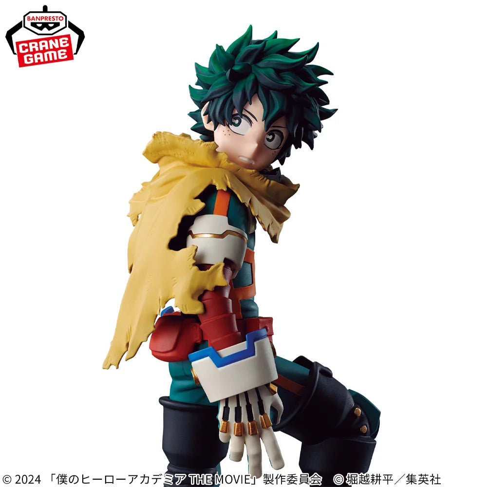 21cm Figurine My Hero Academia BANPRESTO Original | Figurine Izuku Midoriya issue du film My Hero Academia: You're Next. Produit authentique BANPRESTO, livré en boîte. Un must-have pour les fans et les collectionneurs d’anime !