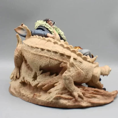 17cm Figurine One Piece | Crocodile dans une posture royale. Un modèle détaillé, capturant la puissance et l'élégance du personnage emblématique. Parfaite pour les collectionneurs et les fans de la série