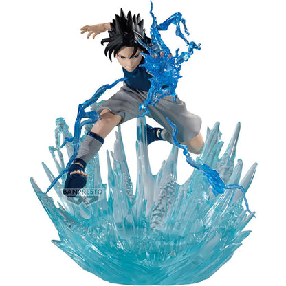 12cm Figurine Bandai Banpresto Combination Battle edition | Figurines originales d'action de Sasuke Uchiha et Naruto Uzumaki en plein combat. Modèles décoratifs parfaits pour les fans et les enfants