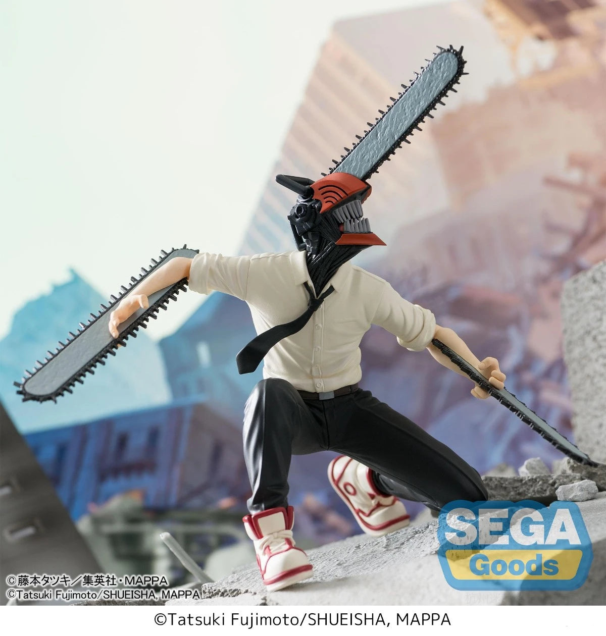 14-15cm Figurine Originale SEGA PM Chokonose Chainsaw Man | Modèles en PVC représentant Power, Denji et Hayakawa Aki. Parfaites comme cadeaux, décorations de bureau ou objets de collection pour les fans de l'anime Chainsaw Man