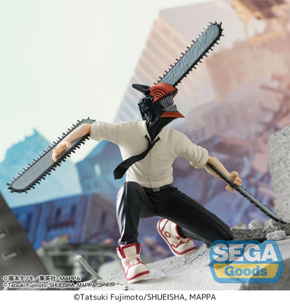 14-15cm Figurine Originale SEGA PM Chokonose Chainsaw Man | Modèles en PVC représentant Power, Denji et Hayakawa Aki. Parfaites comme cadeaux, décorations de bureau ou objets de collection pour les fans de l'anime Chainsaw Man