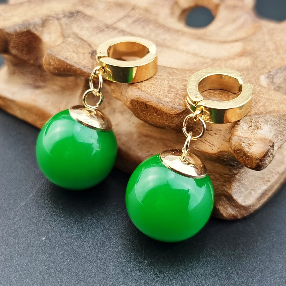 Boucles d'oreilles de fusion Dragon Ball Z inspirées de l'anime. Accessoires cosplay parfaits pour hommes et femmes, un ajout élégant pour les fans