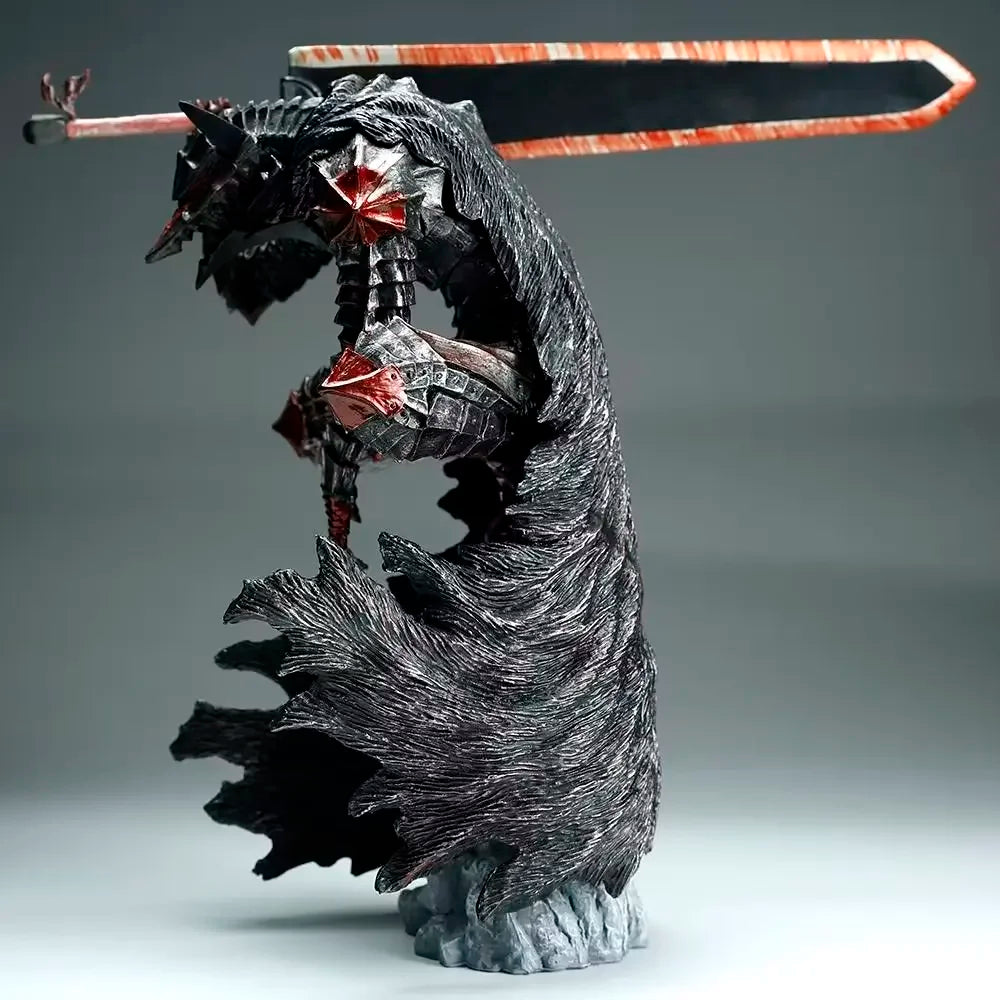 17-25cm Figurines BANDAI | Figurine de Guts en armure Berserker. Parfait pour les fans de Berserk et les amateurs de modèles de collection. Un ajout impressionnant pour toute étagère ou vitrine