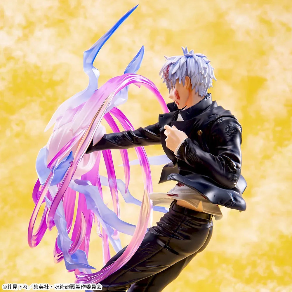 20cm Figruine SEGA Luminasta Jujutsu Kaisen | Figurines originales de Satoru Gojo et Ryômen Sukuna. Parfaites pour les fans et les collectionneurs, idéales comme cadeau