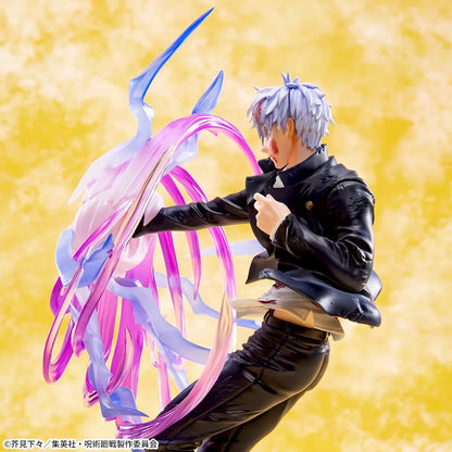 20cm Figruine SEGA Luminasta Jujutsu Kaisen | Figurines originales de Satoru Gojo et Ryômen Sukuna. Parfaites pour les fans et les collectionneurs, idéales comme cadeau