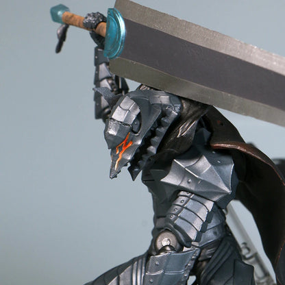 16cm Figurine Figma Berserk | Figurine articulée de Guts en version Berserker. Parfait pour les collectionneurs et fans de Berserk. Cadeau idéal pour enfants et amateurs d’anime