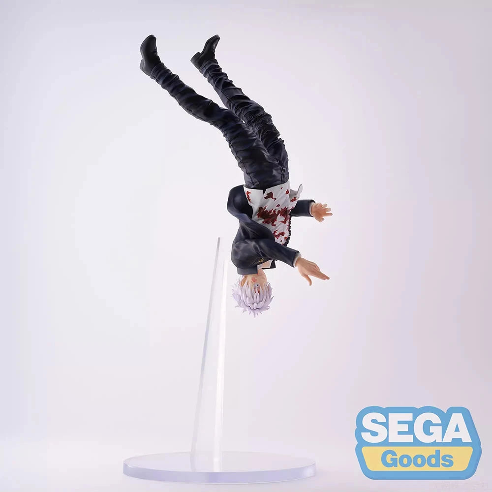 24cm Figurine originale SEGA FiGURiZM Jujutsu Kaisen | Figurine d'action détaillée de Satoru Gojo (Cursed Technique Reversal: Red), idéale pour les fans et collectionneurs de l'anime Jujutsu Kaisen. Parfaite pour décorer ou offrir