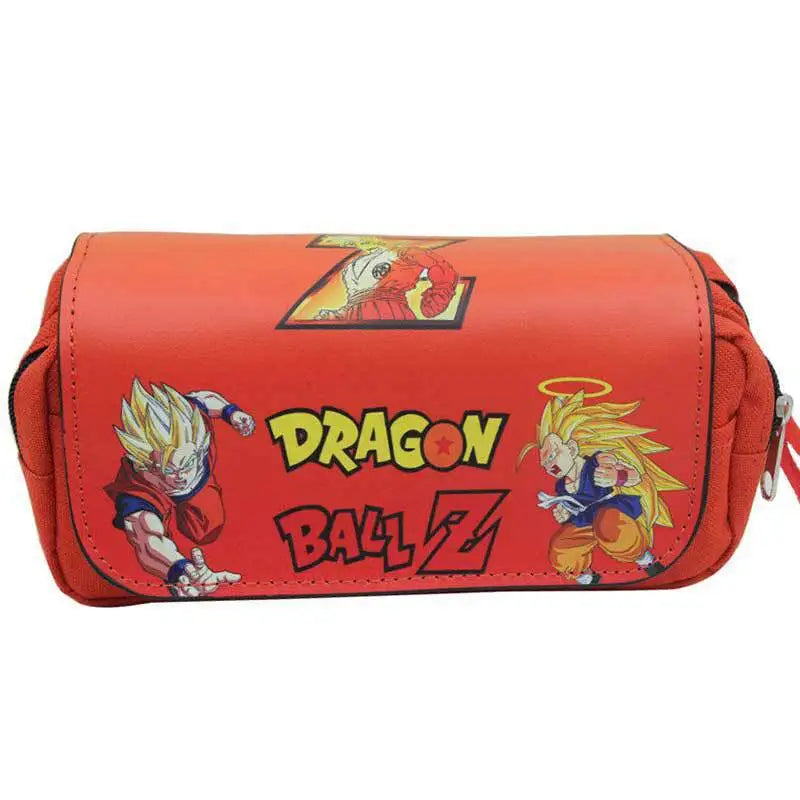 Estuche para lápices Dragon Ball | Estuche de gran capacidad con estampado del personaje DBZ. Ideal para estudiantes, ofrece un amplio espacio de almacenamiento para bolígrafos y accesorios. ¡Imprescindible para los fans de Dragon Ball! 