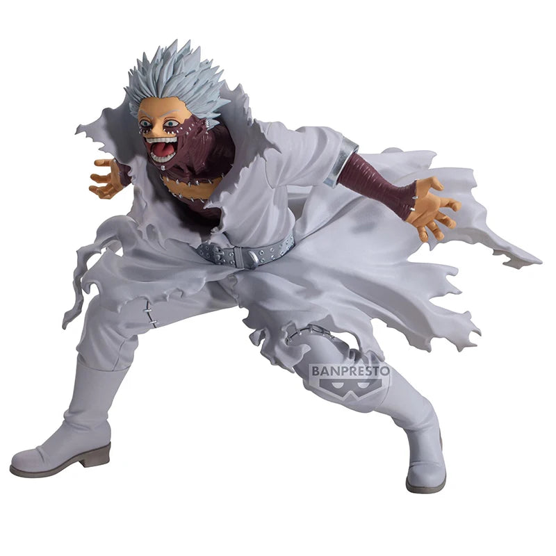 Figurine Original BANPRESTO My Hero Academia | Figurine de Dabi en PVC de haute qualité, cette figurine détaillée représente le puissant vilain de l'anime. Un ajout parfait à toute collection d'action figures. Idéal pour les fans de la série !