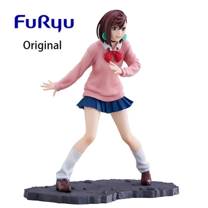 Figura FuRyu 19cm TENITOL DAN DA DAN | Figura oficial de PVC que representa a Ayase Momo de Dan Da Dan. Un modelo coleccionable ideal para los fanáticos del anime.