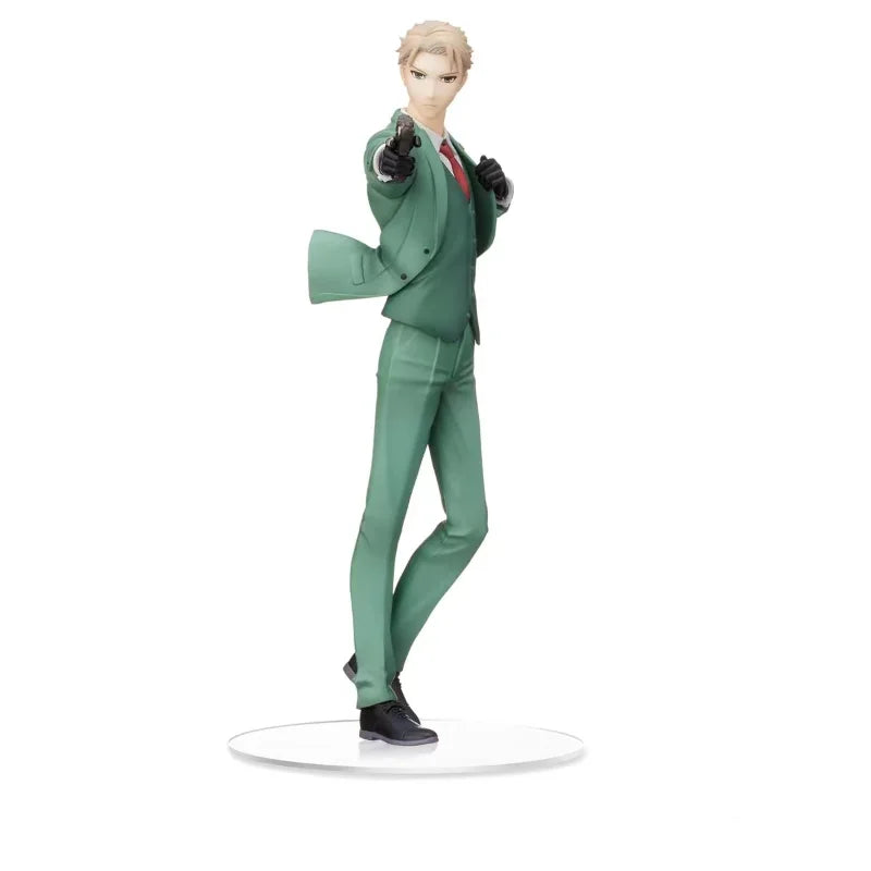 Figurines SEGA SPY×FAMILY  | Figurines officielles SEGA représentant Loid Forger en pleine action. Conçue pour les fans de SPY×FAMILY, cette figurine est parfaite comme pièce de collection ou comme cadeau pour les enfants