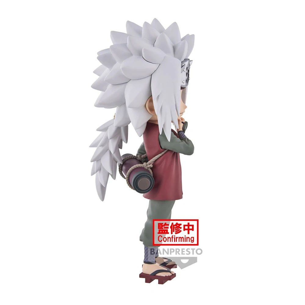 15cm Figurine Bandai Banpresto Q Posket Naruto | Modèle d'action animé de Jiraya, ornement de collection en PVC. Idéale comme cadeau pour les fans de Naruto et les enfants