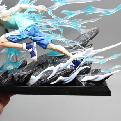 Figura Cazador x Cazador de 18 cm | Figura representativa de Killua Zoldyck y Gon Freecss, perfecta para coleccionistas y fans. Una gran opción como decoración o regalo de cumpleaños para los entusiastas del anime. 