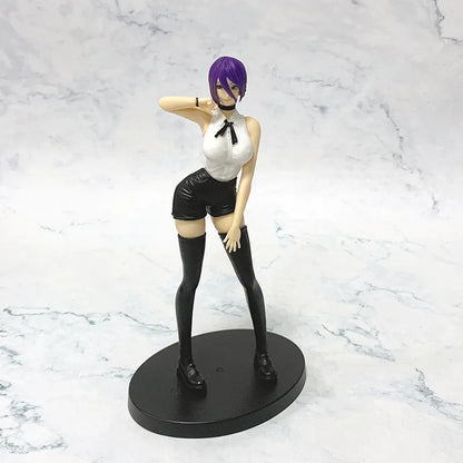 Figura de hombre con motosierra de chica sexy Reze de 19 cm | Modelo detallado en PVC de Reze, ideal para fans y coleccionistas del anime. Perfecto como decoración o regalo.