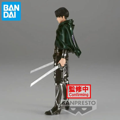 Figurine Bandai Attack on Titan | Figurine officielle Banpresto de Levi Ackerman pour les fans de l’anime Attack on Titan. Ce modèle de collection authentique Bandai est parfait pour enrichir une collection ou offrir en cadeau