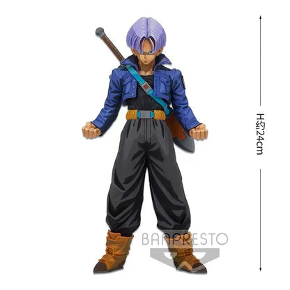 In Stock BANDAI Original Banpresto Dragon Ball SMSP Manga Dimensions Goku Vegeta Burdock Trunks Action Figure Model Doll Toys