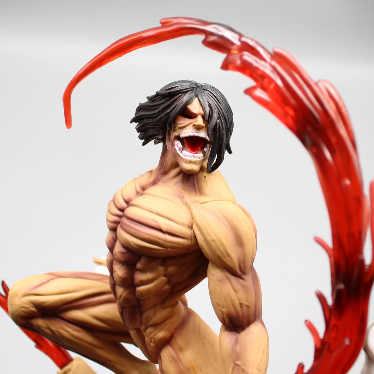 29cm Figurine Attack on Titan | Figurine d’action représentant le Titan Assaillant d’Eren Jager. Un modèle de collection idéal pour les fans, parfait en décoration ou comme cadeau pour les amateurs d'action et de figurines détaillées