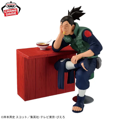 Figura Original BANDAI Banpresto de 10-12cm - Naruto | Maquetas de PVC que representan a Umino Iruka y Uzumaki Naruto, perfectas para coleccionistas y fanáticos del anime. Ideal como juguete, decoración o regalo.