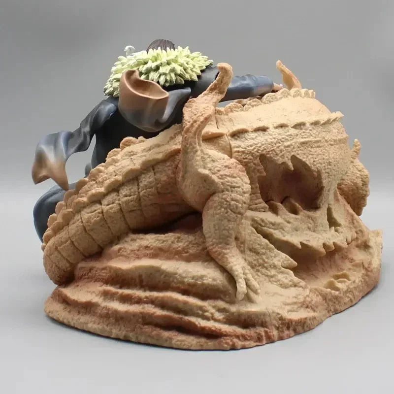 17cm Figurine One Piece | Crocodile dans une posture royale. Un modèle détaillé, capturant la puissance et l'élégance du personnage emblématique. Parfaite pour les collectionneurs et les fans de la série