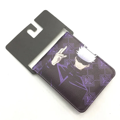 11.5x9cm Jujutsu Kaisen Wallet | Perfect bifold wallet for fans, this bifold design features compartments for bank cards, ID and change. Great for everyday use or as a cosplay accessory 