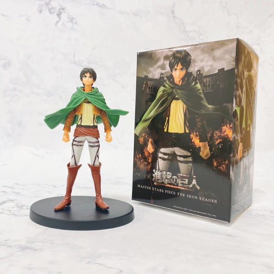 16cm Figurines Attack on Titan | Figurines de collection représentant Eren, Mikasa et Levi de Attack on Titan. Idéal pour les fans et les collectionneurs, ces modèles détaillés apportent l'univers de l'anime dans votre espace