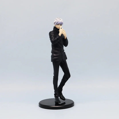 21cm Figurine Jujutsu Kaisen | Figurine de haute qualité représentant Gojo Satoru. Cette statue est idéale pour les collectionneurs et les fans. Parfaite comme cadeau unique pour les amateurs de Jujutsu Kaisen