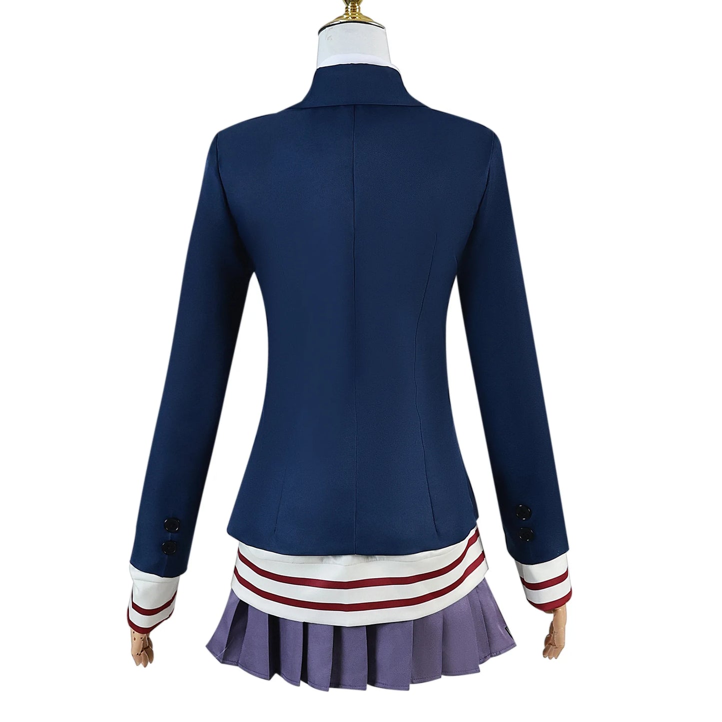 Get the authentic Dan Da Dan style with these cosplay uniforms inspired by Aira Shiratori and Okarun's outfits. Perfect for conventions, photoshoots, or cosplay events.