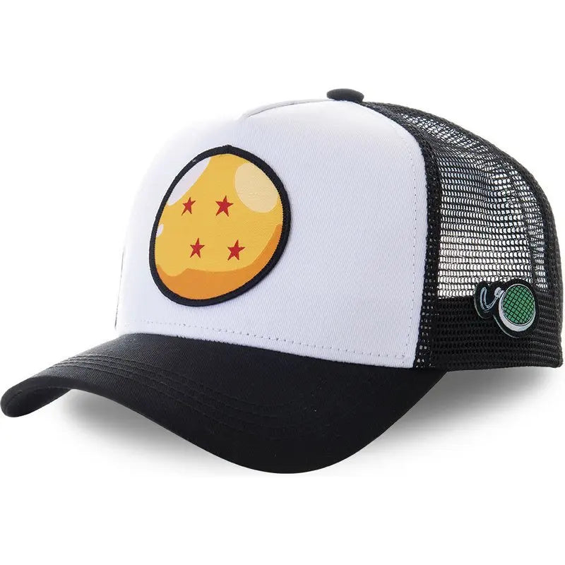 Casquette ajustable Dragon Ball haute qualité avec personnages broder, style baseball, ajustable, parfaite pour hommes et femmes. Idéale pour un look décontracté et comme cadeau