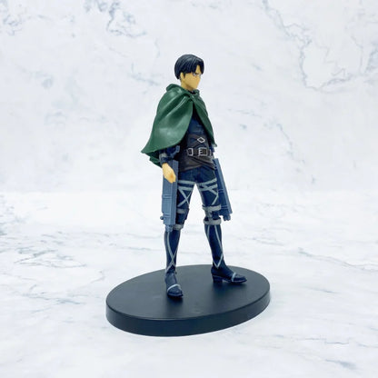 16cm Figurines Attack on Titan | Figurines de collection représentant Eren, Mikasa et Levi de Attack on Titan. Idéal pour les fans et les collectionneurs, ces modèles détaillés apportent l'univers de l'anime dans votre espace