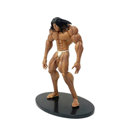 Figura BAKI de 22cm | Figura de PVC que representa a Primitive Pickle, el personaje emblemático de BAKI. Un modelo detallado ideal para coleccionistas y fans del anime.