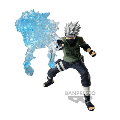 13cm Figurine Originale Bandai Banpresto - Naruto Shippuden | Modèle d'action de Hatake Kakashi, idéal pour les collectionneurs et les fans du manga ou de l'anime