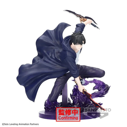 13cm Figurine Bandai Original Solo Leveling (édition Espresto Excite Motions Vol.1) | Figurine d'action officielle de Sung Jin-Woo, inspirée de l'anime Solo Leveling. Modèle détaillé, parfait pour les collectionneurs et comme cadeau