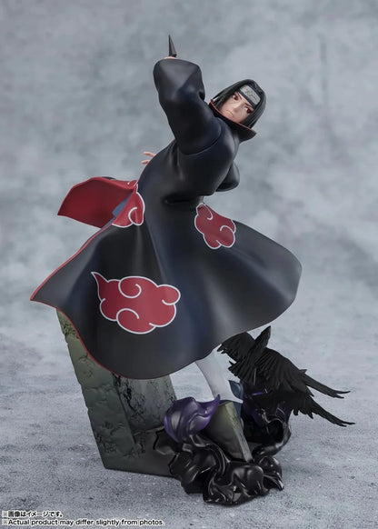 22cm Figurine en édition limitée Bandai Figuart Zero - Uchiha Itachi (Naruto Shippuden) | Figurine "Chou Gekisen: The Light & Dark of the Mangekyo Sharingan". Modèle de collection rare, parfait comme cadeau ou objet décoratif pour les fans d'anime