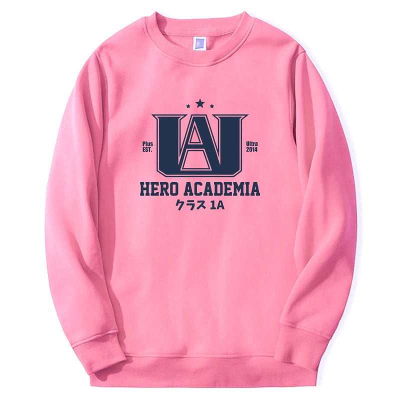 My Hero Academia Hoodie | Sweat à capuche unisexe inspiré de Bakugou Katsuki et Boku No Hero Academia. Design graphique, coupe décontractée, parfait pour un style streetwear Harajuku