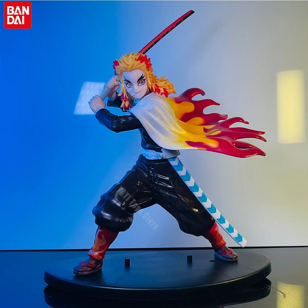 Figurines Demon Slayer | Figurines de Tanjiro, Zenitsu et Rengoku, inspirée de l’anime Demon Slayer. Idéale pour la collection, cette figurine détaillée est un excellent choix de cadeau pour les fans de Kimetsu no Yaiba !