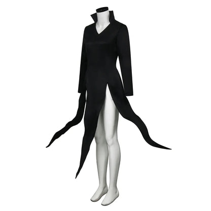 Costume Cosplay Senritsu no Tatsumaki | Recréez le style de la Tornade Tragique avec ce costume noir fidèle à One Punch Man. Idéal pour les femmes lors de conventions, Halloween ou événements cosplay