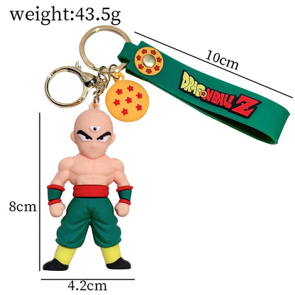 Porte-clés Figurine Dragon Ball, poupée pendentif créatif, porte-clés de voiture, accessoires pour sac à dos, idéal comme cadeau